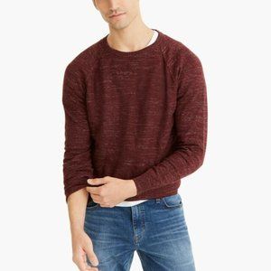 Vintage Maroon Crewneck Wool Sweater